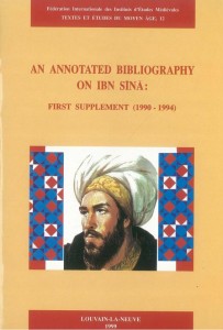 TEMA 12: An annotated Bibliography of Ibn Sînā: first Supplement (1990-1994)