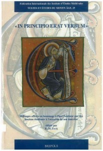 TEMA 25: «In principio erat verbum» : mélanges offerts à Paul Tombeur par ses anciens élèves