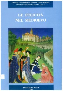 TEMA 31: Le felicità nel medioevo