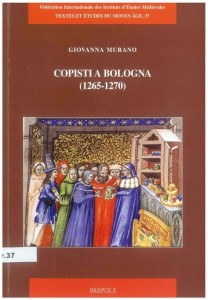 TEMA 37: Copisti a Bologna (1265-1270)