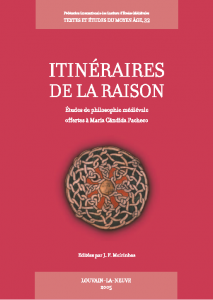 TEMA 32: Itinéraires de la raison : études de philosophie médiévale offertes à Maria Cândida Pacheco