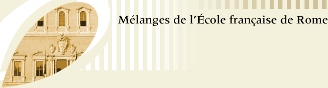 Medieval Journal online – French School in Rome – MEFRM, 216.2, 2014