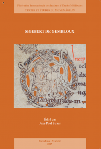 TEMA 79: Sigebert de Gembloux
