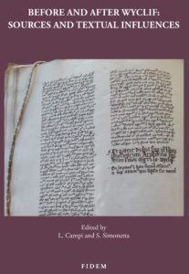 TEMA 97: Before and after Wyclif