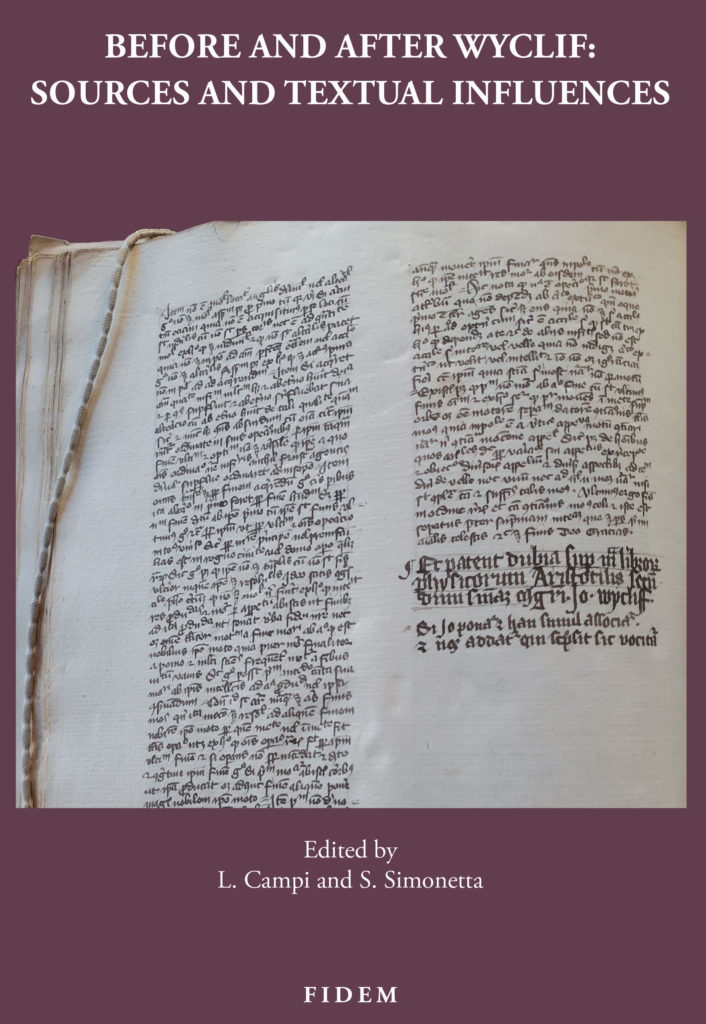 TEMA 97: Before and after Wyclif